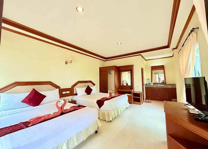Lanta Palm Beach Resort , Beach Bungalow - Koh Lanta